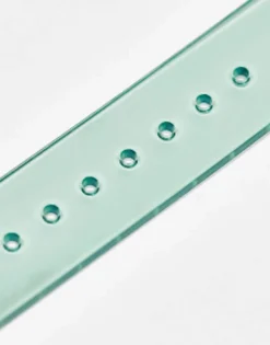 Watches*Komono Mono Clear Watch In Aqua Green