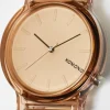 Watches*Komono Mono Clear Watch In Blossom Pink