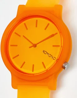 Watches*Komono Mono Glow Watch In Orange
