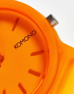 Watches*Komono Mono Glow Watch In Orange