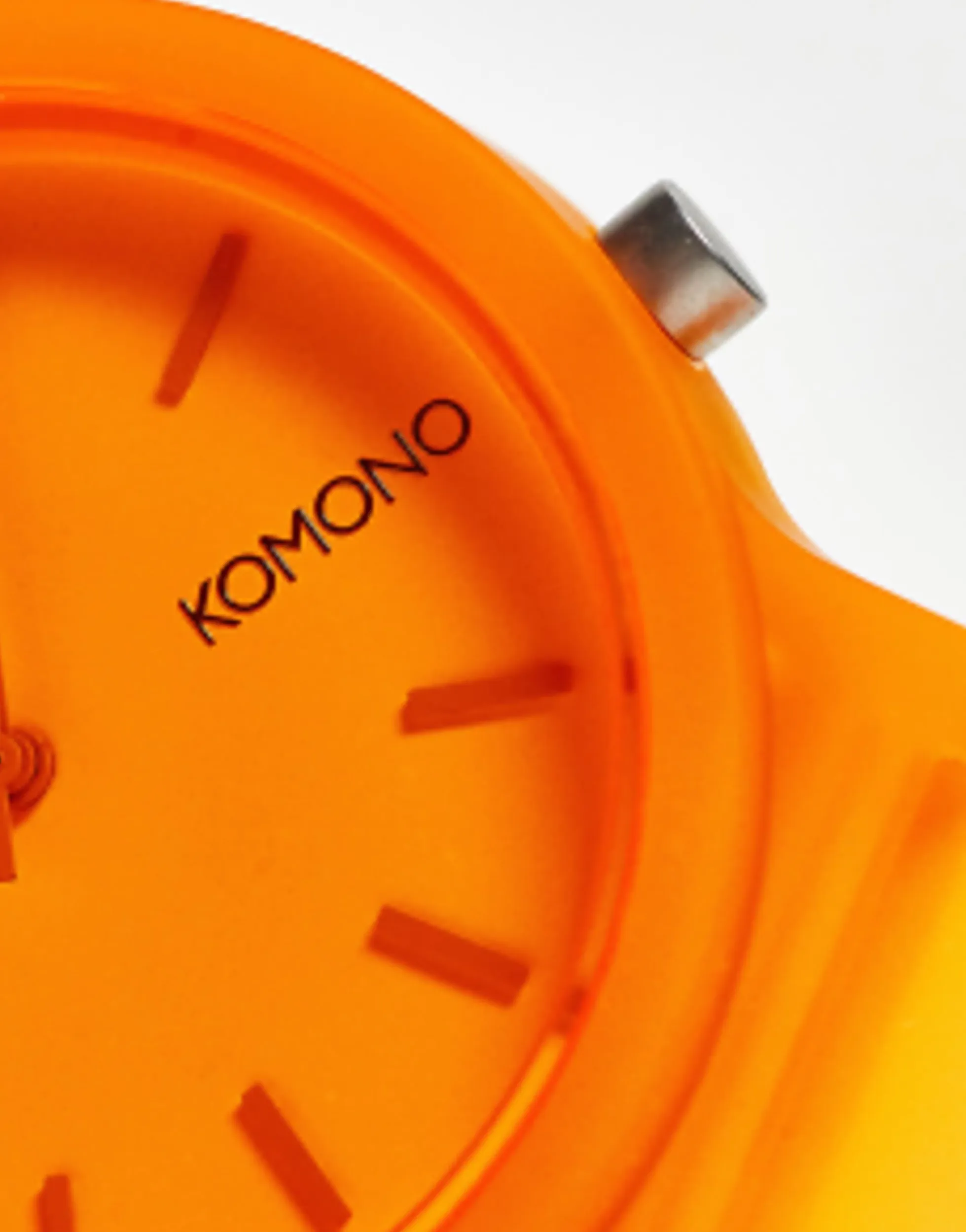 Watches*Komono Mono Glow Watch In Orange