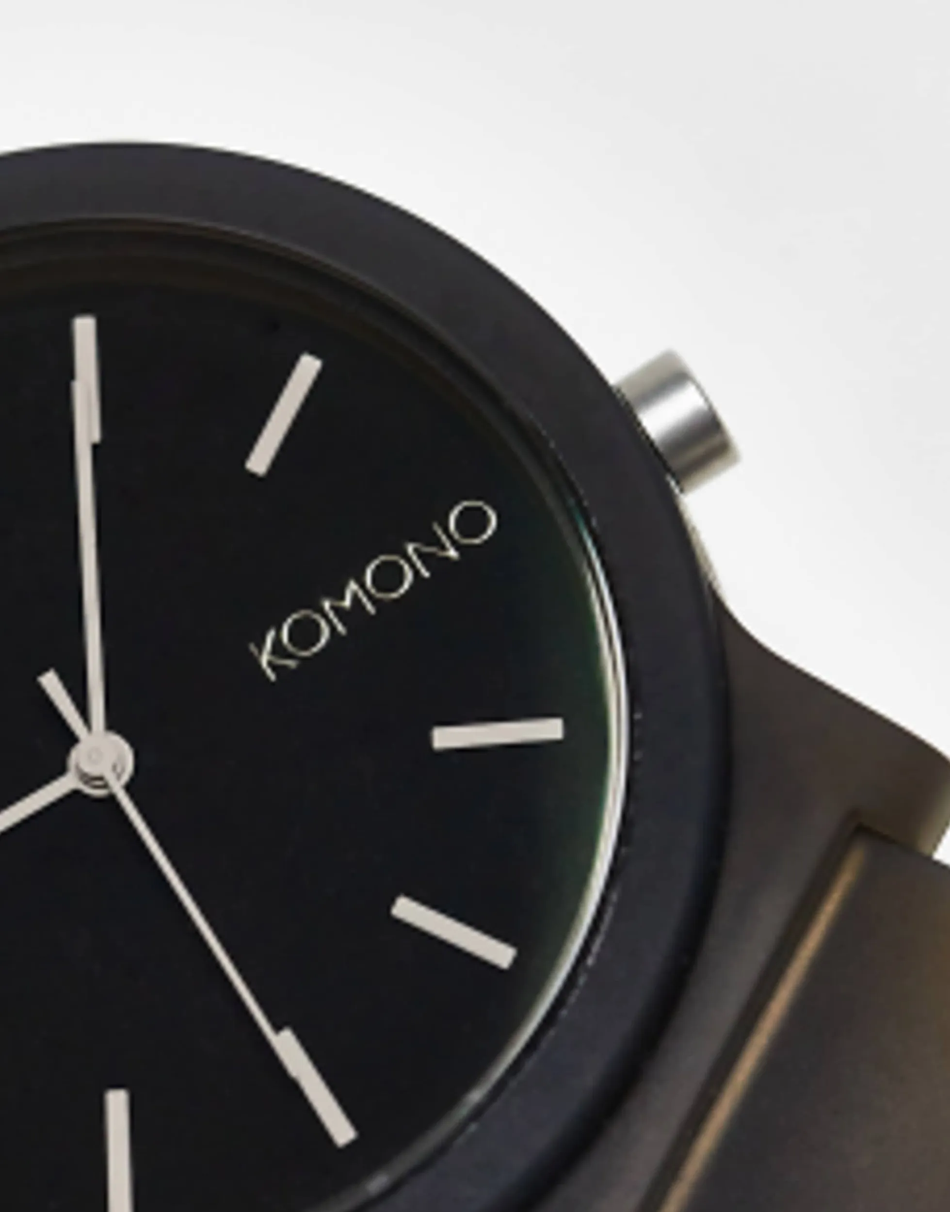 Watches*Komono Mono Glow Watch In Black