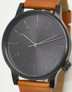 Watches*Komono Winston Watch In Tan Black