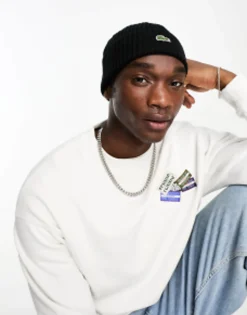 Beanies*Lacoste Essentials Beanie In Black