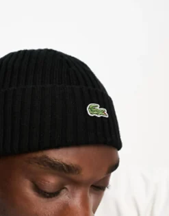 Beanies*Lacoste Essentials Beanie In Black