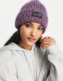 Beanies*Levi's Chunky Beanie In Purple Regular Purple