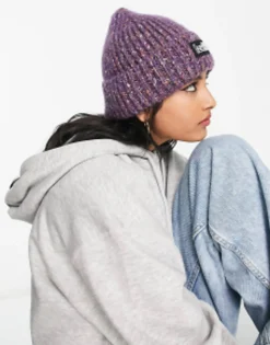 Beanies*Levi's Chunky Beanie In Purple Regular Purple