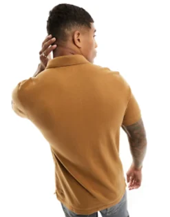 Polo Shirts*Levi's Polo Shirt In With Logo Tan