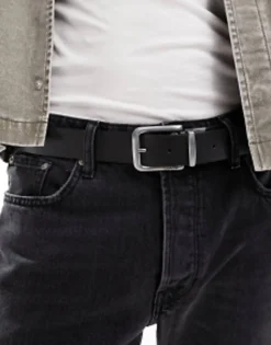 Belts*Levi's Reversible Leather Belt In Black/Tan Regular Black