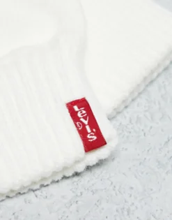 Gloves*Levi's Touch Screen Gloves In Cream