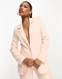 Suits & Tailoring*Luxe Suit Blazer And Trouser In Light Pink