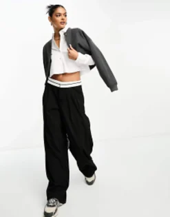 Shirts*Mango Cropped Shirt In White