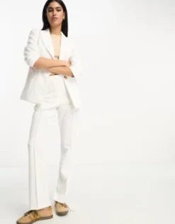 Suits & Tailoring*Miss Selfridge Co-Ord In Ivory