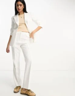 Suits & Tailoring*Miss Selfridge Co-Ord In Ivory