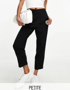 Petite*Miss Selfridge Petite Cigarette Trouser In Black