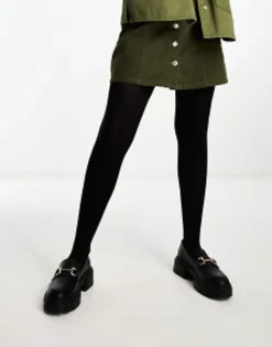 Socks & Tights*Monki 2 Pack 60 Denier Tights In Black
