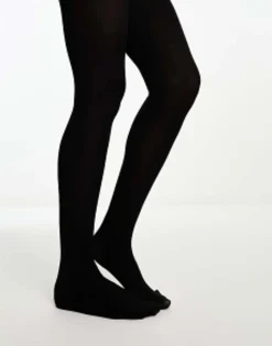 Socks & Tights*Monki 2 Pack 60 Denier Tights In Black