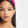 Hair Accessories*My Accessories London Beaded Headband In Pink