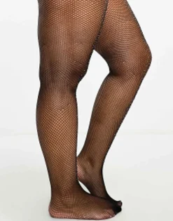 Socks & Tights*My Accessories Curve My Accessories London Curve Front Scatter Embellished Tights In Black