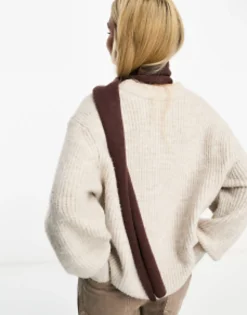 Scarves*My Accessories London Skinny Scarf In Brown