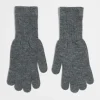 Gloves*My Accessories London Touch Screen Knitted Gloves In Grey