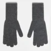 Gloves*My Accessories Man Touch Screen Knitted Gloves In Grey
