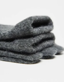 Gloves*My Accessories Man Touch Screen Knitted Gloves In Grey