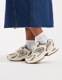 Sportswear*New Balance 530 Trainers In And Beige - Exclusive To Asos Off White