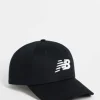 Hats*New Balance Core Logo Baseball Cap In Black