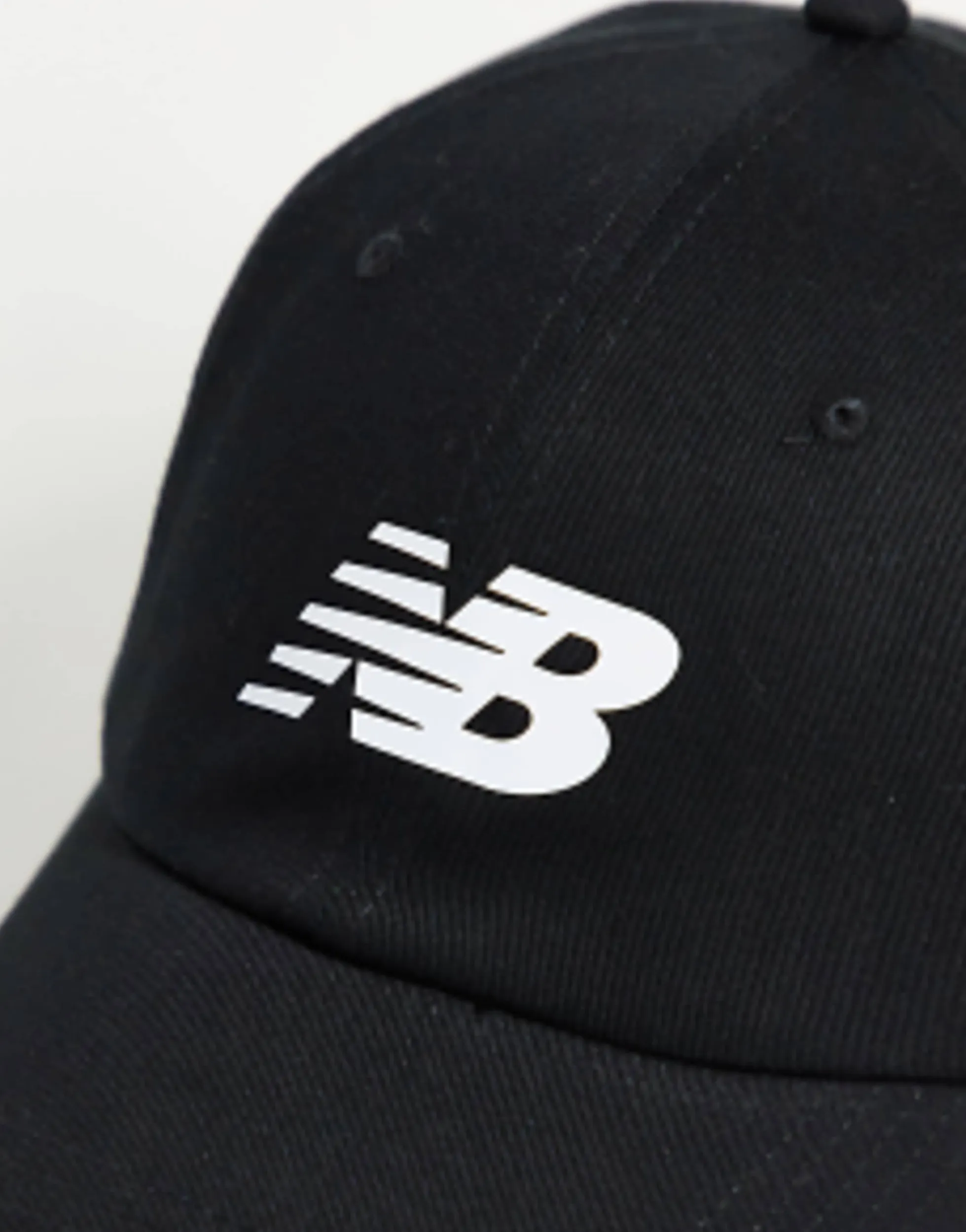 Hats*New Balance Core Logo Baseball Cap In Black