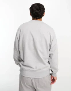 Sportswear*New Balance Essentials Stacked Logo Fleece Crew In Grey