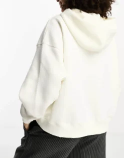 Sportswear*New Balance Linear Heritage Oversized Hoodie In Oatmeal Beige