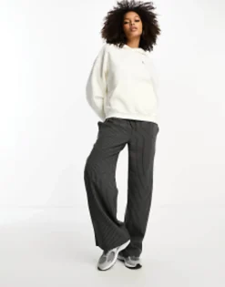 Sportswear*New Balance Linear Heritage Oversized Hoodie In Oatmeal Beige