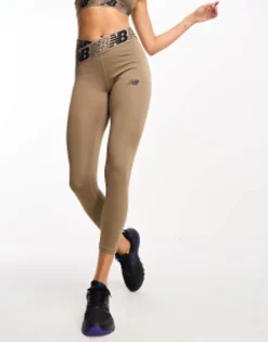 Sportswear*New Balance Relentless Leggings In Brown