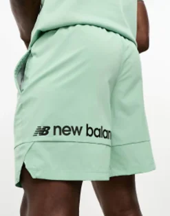 Shorts*New Balance Tenancy Shorts In Green