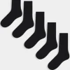 Gifts*New Look 5 Pack Socks In Black