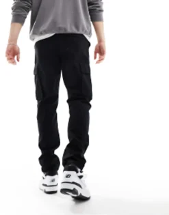 Trousers & Chinos*New Look Cargo Trousers In Black