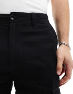 Trousers & Chinos*New Look Cargo Trousers In Black