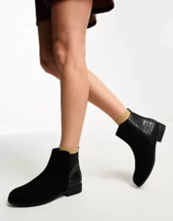 Chelsea Boots*New Look Wide Fit Flat Chelsea Boot In Black