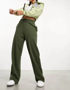 Tracksuits & Joggers*New Look Wide Leg Joggers In Khaki