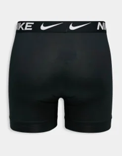 Underwear*Nike 3 Pack Dri-Fit Microfibre Trunks In Black Multi