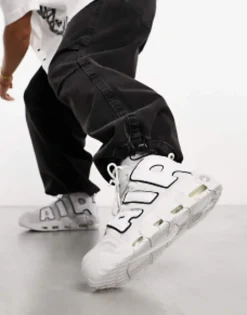 Sportswear*Nike Air More Uptempo Trainers In Grey