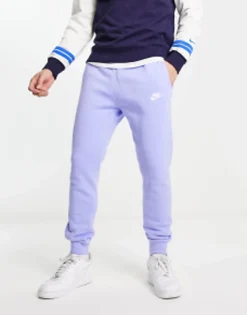 Tracksuits*Nike Club Jogger In Light Thistle Light Blue