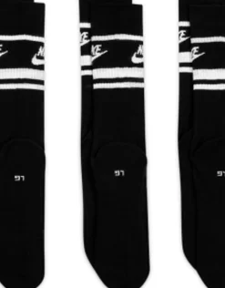 Gifts*Nike Essential 3 Pack Socks In Black/White