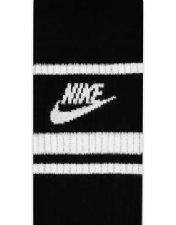 Gifts*Nike Essential 3 Pack Socks In Black/White