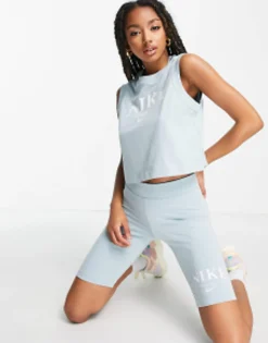 Sportswear*Nike Essential Retro Co Ord In Ocean Blue
