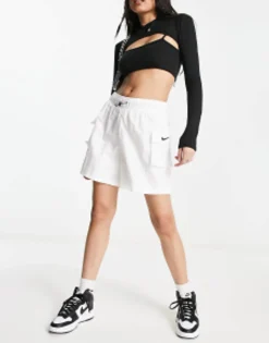 Shorts*Nike Essential Woven Cargo Shorts In White