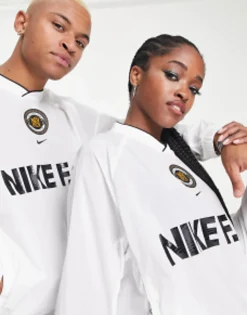 Sportswear*Nike Football Fc Retro Inspired Midlayer In Off White