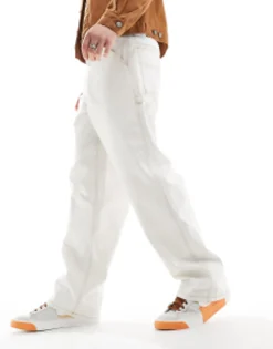 Trousers & Chinos*Nike Life Carpenter Trousers In White