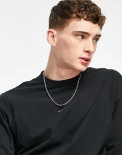 Sportswear*Nike Premium Essentials Oversized Heavyweight Long Sleeve T-Shirt In Black